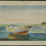 Kredka woskowa na papierze, 2015 rok, 42 x 29,8 cm