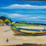 Olej na płycie, 2019 rok, 50 x 70 cm